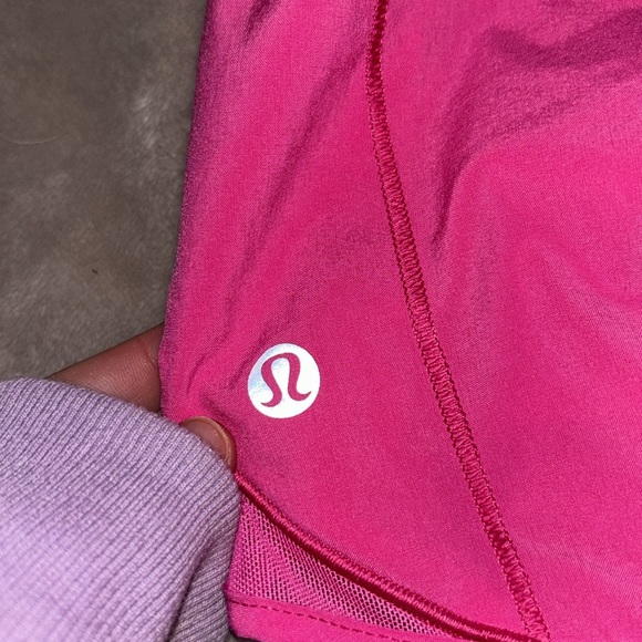 Sonic pink Lululemon HR, 4’, Size 6 - Picture 5 of 5